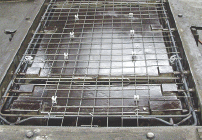 Assembly of formwork